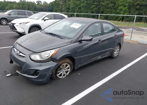 2012 Hyundai Accent Gls из США, поврежденный, VIN KMHCT4AE4CU078733